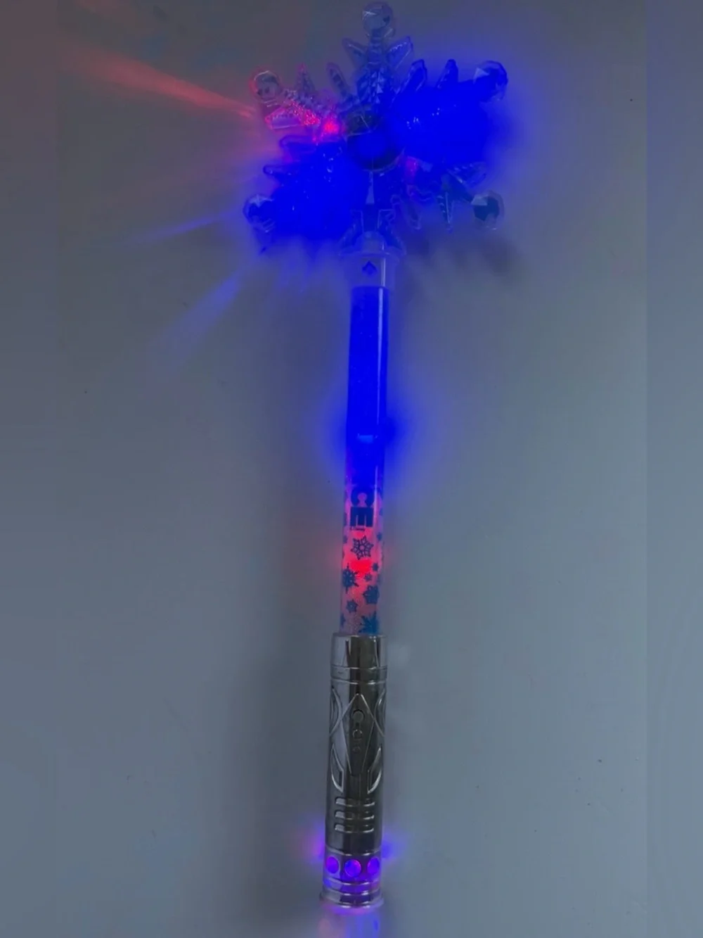 Disney On Ice Frozen Light Up Snowflake Wand Souvenir 19